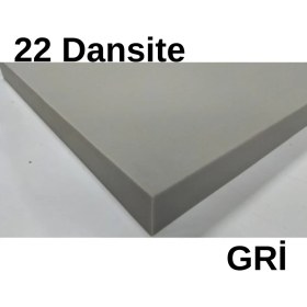 Resim PremiumPort Yüksek Doku Ütü Masası Süngeri 22 Dansite 5mm Gri 60X140CM 