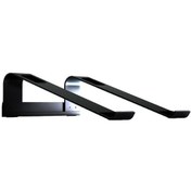 Resim Reedark 15 İnç Dizüstü Bilgisayar Standı Alüminyum Alaşım Taşınabilir Ofis Ve Notebook Standı Siyah Aw Siyah 