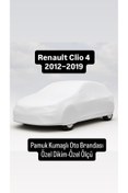 Resim içel çadır Renault Clio 4 2012–2019 Uyumlu - Pamuk Kumaşlı - Özel Dikim - Özel Ölçü - Araç Çadırı 