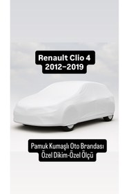Resim içel çadır Renault Clio 4 2012–2019 Uyumlu - Pamuk Kumaşlı - Özel Dikim - Özel Ölçü - Araç Çadırı 