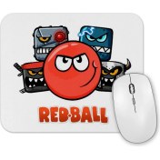 Resim Baskı Dükkanı Red Ball 4 Mouse Pad 