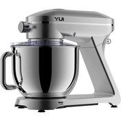 Resim Yui Easy Chef M129 1800w Güçlü Döküm Metal Stand Mikser Gümüş 