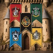 Resim Warner Bros. Harry Potter Hogwarts Ev Bayrakları - Resmi Lisanslı Slytherin, Gryffindor, Ravenclaw, Hufflepuff Bayrakları - Dayanıklı Polyester İç/Dış Dekor Doğum Günü Partileri, Temalı Etkinlikler ve Oda Dekorasyonu için - Canlı Karışık Renkler, Asılması Kolay, Harry Potter Dekoru, Parti Dekorasyonları, Büyülü Tema Dekoru, Kolay Asma Tasarımı, İç/Dış Dekor, Temalı Etkinlik Dekoru, Detaylı Emblem Tasarımı, Yüksek Kaliteli Baskı, Dekoratif Bayraklar, Etkinlik Organizatörleri, Cadılar Bayramı, B 