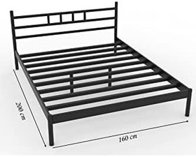 Resim GM 226 DİEGOS ÇİFT KİŞİLİK METAL KARYOLA 160 * 200 CM 