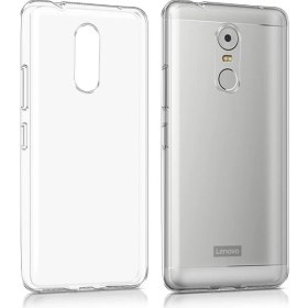 Resim Jopus Lenovo K6 Note Silikon Kılıf Şeffaf + Cam Ekran Koruyucu 