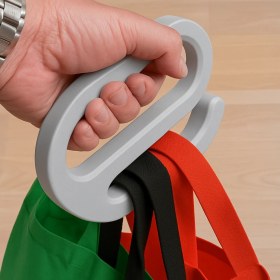 Resim Cenikli Ergonomik Poşet Taşıma Aparatı 