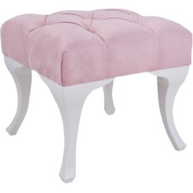 Resim Ünüvar Konsept Puf Bench - Pembe 