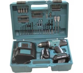 Resim Makıta DDF453SYX1 Akulu Mtkp Vdlm+Uc Set 