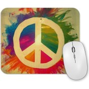 Resim Baskı Dükkanı Peace Mouse Pad 