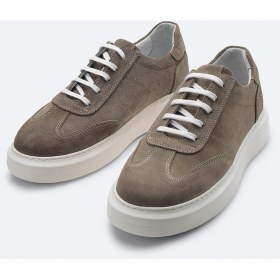 Resim AVVA Erkek Vizon %100 Süet Esnek Taban Hafif Casual Ayakkabı B008002 