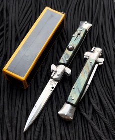 Resim John Connely Paslanmaz Çelik Italyan Stiletto Çakı 