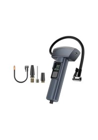 Resim Taşınabilir Kablosuz Araba Lastik Şişirme Kompresörü 150 Psı Dijital Ekranlı Abs Hava Pompası Led Iş 