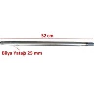 Resim E-Yük Arabası Arka Aks 18 Freze 52 cm Ith 