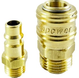 Resim Proxtech Craftex Kompresörler Için Kompresör Stoper Hava Jakı Hortum Gövde 1/4 Erkek ve Dişi Paket 