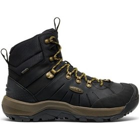 Resim Keen 1031021 Revel Iv Polar Mid Wp Black/lemon Curry Erkek Outdoor Bot Siyah 