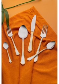 Resim Acar Glory 6 Kişilik 36 Parça Çatal Kaşık Bıçak Seti Gri 