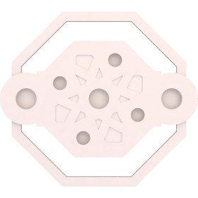 Resim Motifpiyer Tavan LED Spotlu Göbeği 02-Sekizgen-Dis-Citali 