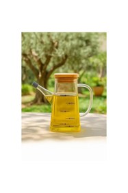 Resim Bambum Rafa Bambu Kapaklı Yağdanlık 550 ml 