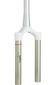 Resim Rock Shox 2012 Reba Dual Air Komple Üst Bacaklar Şaft Beyaz-1-1/8 