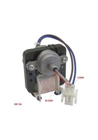 Resim Arçelik İle Uyumlu Ar5237nmyı Nofrost Buzdolabı İnce Milli İç Evaporatör Fan Motoru Srf 58 