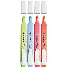 Resim Stabilo Swing Cool Pastel 4'lü Paket Fosforlu Kalem Seti - 275/4-08-1 