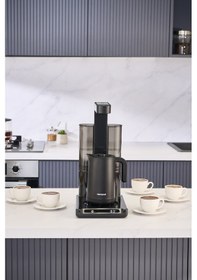 Resim Homend Smart Royaltea Plus 1781H 2In 1 Inox Wifi Otomatik Çay Ve Türk Kahve Makinesi 