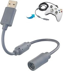 Resim OSTENT USB Breakaway Extension Cable Adapter for Microsoft Xbox 360 Wired Controller 