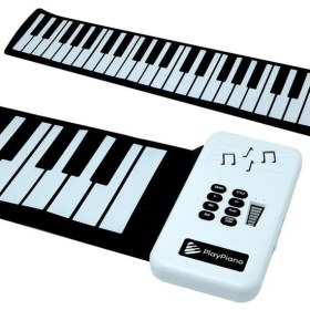 Resim Magicvoice S3037C Renkli 37 Tuşlu Roll Up Silikon Piyano 