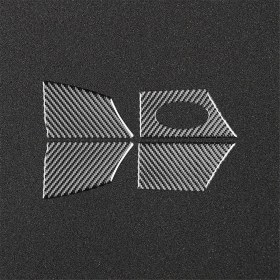 Resim Ruseaao 2003-2009 Bagaj Düğmesi Anahtarı Kapağı Için (Yurt Dışından) 