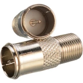 Resim Ata Elektronik 5 Adet 90 Derece düz HIZLI SÖK TAK Tip Vidalı Metal F Konnektör Uydu Anten Lnb Kablo Ucu Konnektör 