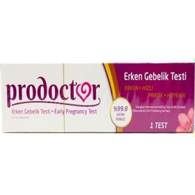 Resim Prodoctor Erken Gebelik Testi 