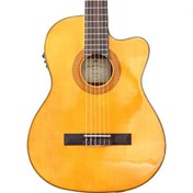 Resim Miguel Angela MA5CE-N Naturel Elektro Klasik Gitar (Kılıf ve Pena) 