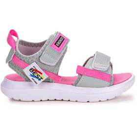 Resim Kiko Kids Cırtlı Yürüyüş Kız\u002FErkek Çocuk Sandalet 200 