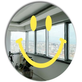 Resim Yuvarlak Ayna, Pinterest Ayna, Renkli Duvar Dekoru, Pinterest Oda Dekoru, Kırılmaz Dekorafif Ayna 