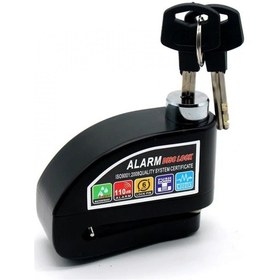 Resim Motosiklet Disk Kilidi Alarmlı Motor Kilidi 110 Db Waterproof Yük 