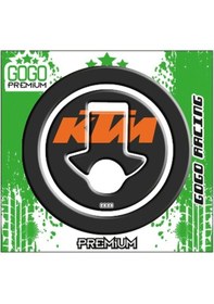 Resim Ktm Uyumlu Depo Kapak Pad 001 Çok Renkli 