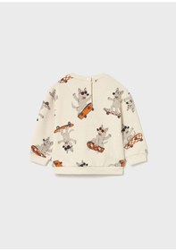 Resim Mayoral Erkek Bebek Sweatshirt Bej 