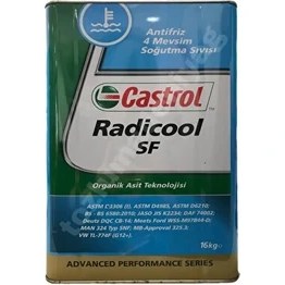 Resim Castrol Radicool Sf 16 kg Kırmızı Konsantre Organik Antifiriz 