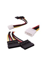Resim POWERMASTER İKİLİ SATA POWER KABLO 