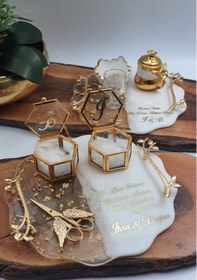 Resim Söz Nişan Tepsisi Ve Damat Kahve Fincanı 