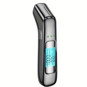 Resim Taşınabilir Alkol Test Cihazı, USB Şarj ile Dijital Alkol Ölçer, LCD Ekran, Uzun Pil Ömrü, 2.5cm Geniş Ağızlık, Kişisel Kullanım İçin Profesyonel Hassasiyet 