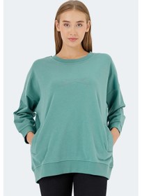 Resim Slazenger Vıkentı Sw 2 Li Set Kadın Sweatshırt Yeşil - Gül 