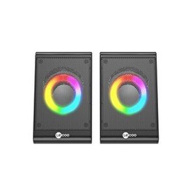 Resim Lenovo Lecoo DS100 Hoparlör 1+1 USB RGB Siyah 