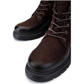 Resim Tamer Tanca Kadın Hakiki Deri Kahverengi Nubuk Casual Bot 322 2353523 Bn Bot Sk24-25 Kahve Nbk Kahve Nubuk 