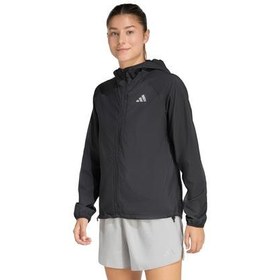 Resim adidas Run Ess Jkt W Kadın Yağmurluk-Rüzgarlık Siyah 