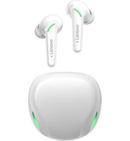 Resim Wealthglow Lenovo Xt92 Beyaz Kablosuz Oyun Kulaklığı 10mm Hoparlör Dokunmatik Kontrol Igqvwg 