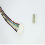 Resim 2,54mm 9 Pin 2510 Kablolu Dişi Konnektör + 180D Erkek PCB Tipi 10cm - 0,50mm 