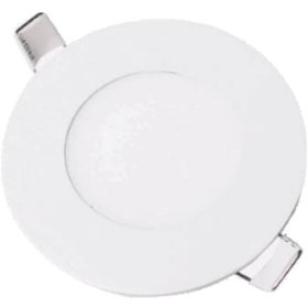 Resim Luster 12w Yuvarlak Led Panel Spot 3500k 