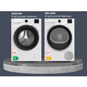 Resim Arçelik Ikili Fırsat Set Çamaşır&kurutma Makinası 8100 Mx - 801 Kmx 