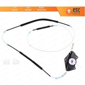 Resim VW Passat B5 Skoda Superb MK1 3B1837462 İçin Ön Sağ Cam Kriko Set 